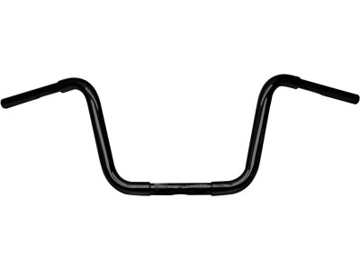 250 Fat Ape Hanger Handlebar with 1" Clamp Diameter Dimpled 3-Hole Black Powder Coated 1 1/4" Throttle By Wire