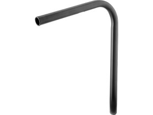 Narrow Ape 40 Handlebar Non-Dimpled 3-Hole Black Powder Coated 1" Throttle Cables