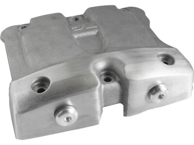 WTF Rocker Box Cover Shovel Style Twin Cam Semi Polished
