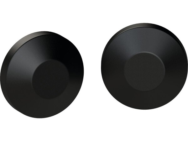 Swing Arm Axle Cover Black Powder Coated