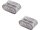 Little Star-MX1 PRO Modul Turn Signal Height(mm): 8,5 , Width(mm): 20 , Depth(mm): 10, Approved for front and rear, vertical and horizontal installation Tinted LED