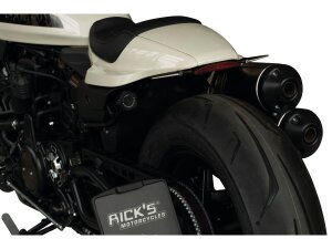 Rear Jetstream Turn Signal Bracket without Turn Signals for Sportster S Turn Signals not included Satin Black Powder Coated