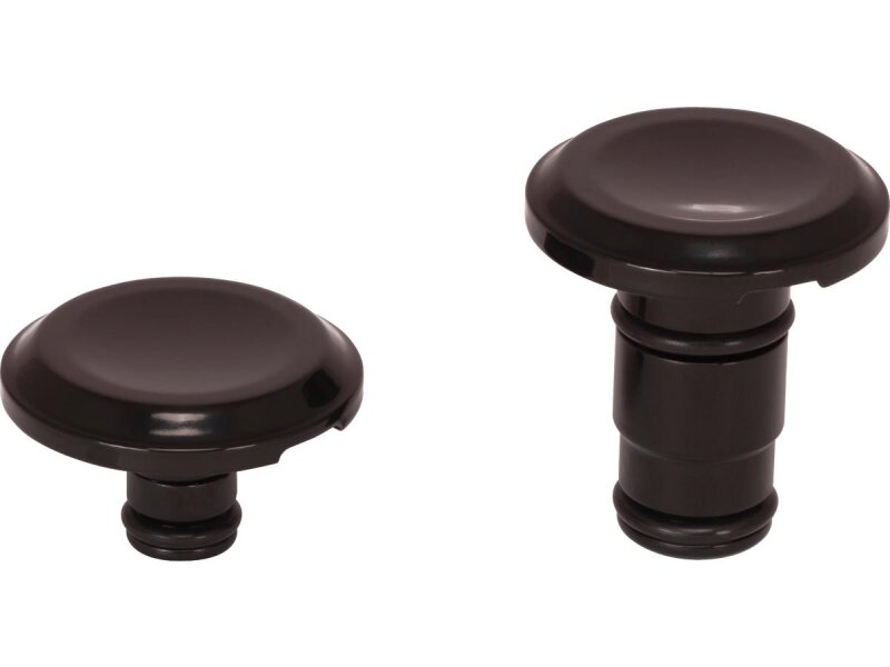 Smooth Front Axle Cover Without Ricks Logo Black Satin