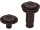 Premium Front Axle Cover With Ricks Logo Black Satin
