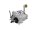 6-into-4 70-Early 84 Complete Transmission with Ear, Standard Shift Pattern Polished Case, Function Formed Hydraulic Kicker Cover, Bearing Doors and Top Covers Aluminium Polished Hydraulic Clutch