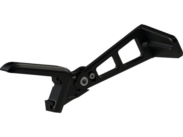Medium Pro Alu Side Mount License Plate Bracket Black...