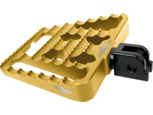 V1 Performance Mini Floorboards Gold Anodized