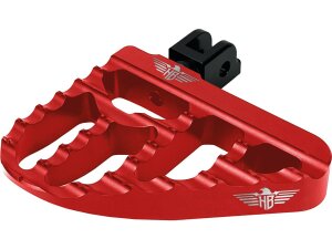 V2 Performance Mini Floorboards Red Anodized