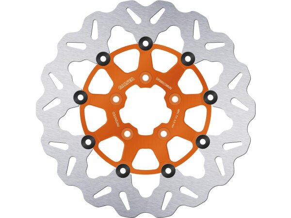 Colored Disc Wave DF FLW Floating Brake Disc Anodized...