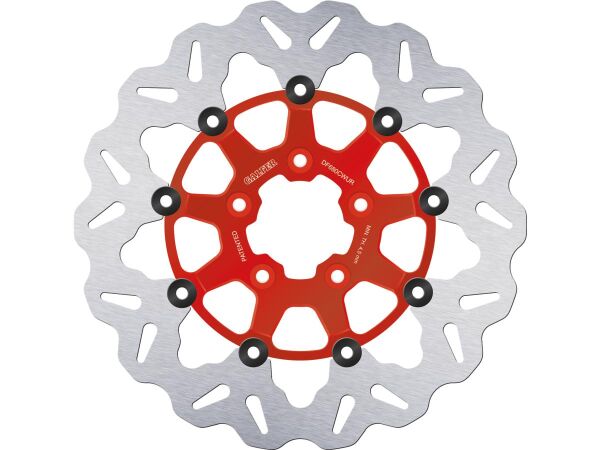 Colored Disc Wave DF FLW Floating Brake Disc Anodized...