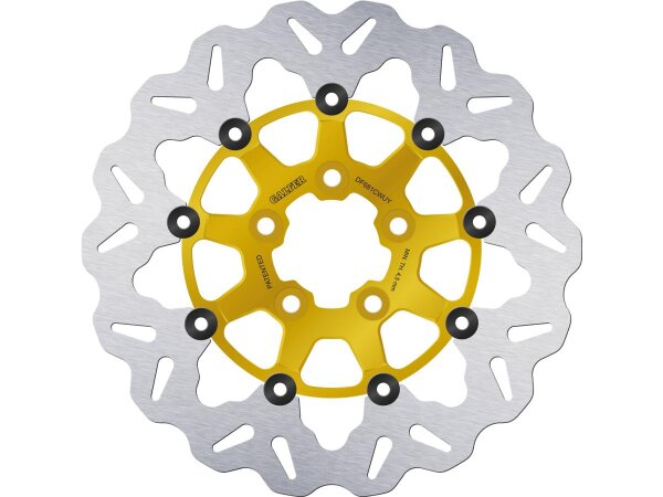 Colored Disc Wave DF FLW Floating Brake Disc Anodized...