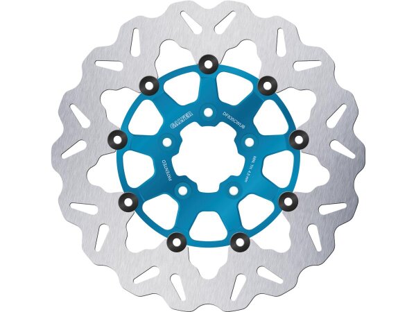 Colored Disc Wave DF FLW Floating Brake Disc Anodized...