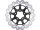 Colored Disc Wave DF FLW Floating Brake Disc Anodized Inner Aluminium Carrier Gloss Black 11,5" Front