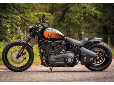 Fiber Glas Solo Seat Plate for Thunderbike Steel Fender For 200/18" Tire and OE Tank 3,5 Gal