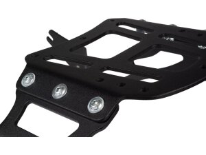 Custombike Luggage Rack For Early TC Softail with 200/18 Tire and Customfender Black Powder Coated