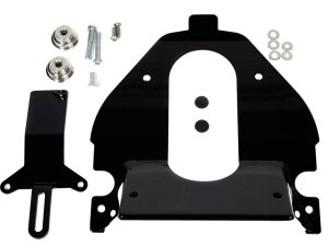 Titanium Solo Seat Mounting Kit Narrow Frame Black
