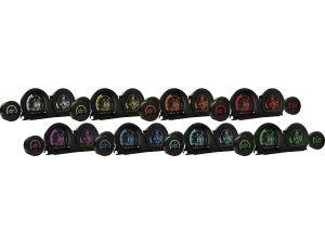 HD-03 4-Meter Instrument Kit 8 Color Changeable Display
