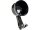 Bottom to Top Mount Round Speedometer Conversion Kit for Ricks Club Style Riser Kit Black Anodized