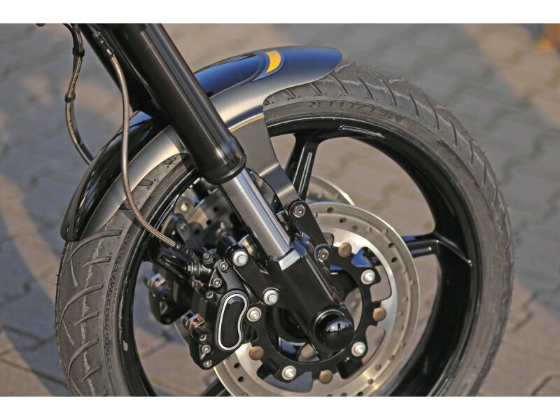 Front Steel Fender For 19" Wheel Raw