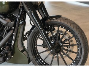 Front Steel Fender For 4x21" Wheel, 130mm Tire Raw