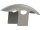 Universal Front Steel Fender 130 Tire Width Raw