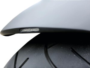 Rear Steel Fender for Twin Cam Dyna 200/18" Tire, With Taillight Raw