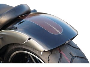 Rear Steel Fender for Twin Cam Dyna 260/18" Tire,...