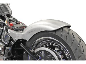 Rear Steel Fender for Twin Cam Softail (Narrow Frame) 200/18" Tire, No Lighting Raw
