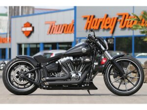 Rear Steel Fender for Twin Cam Softail (Wide Frame) 260/18" Tire, No Lighting Raw