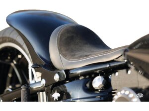 Rear Steel Fender for Twin Cam Softail (Wide Frame) 260/18" Tire, With Taillight Raw