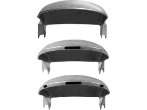 Rear Steel Fender for Milwaukee Eight Softail (Wide Frame) 260/18" Tire, No Lighting Raw