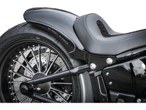 Rear Steel Fender for Milwaukee Eight Softail (Narrow Frame) 200/18" Tire, With Taillight Raw