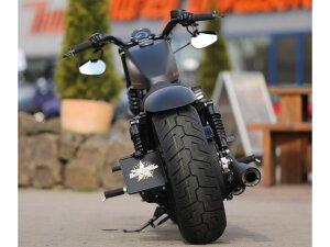 Rear Steel Fender for Sportster 04-up 16" or 17" Wheel up to 200 Tire Raw