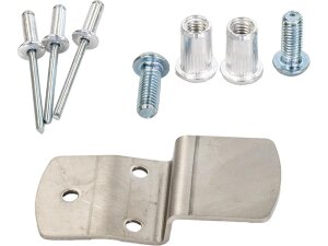 Fiber Glas Solo Seat Plate for Thunderbike GP-Style Fender For 260/18" Tire and OE Tank