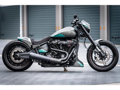 Fiber Glas Solo Seat Plate for Thunderbike GP-Style Fender For 260/18" Tire and OE Tank