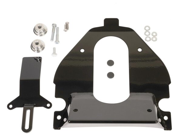 Titanium Solo Seat Mounting Kit Wide Frame Black