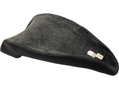 Vinyl Leather Solo Seat Plain, For Thunderbike Steel Fender 260/18" and OE Tank Black