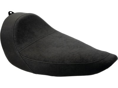 Vinyl Leather Solo Seat Plain, For Thunderbike Steel Fender 260/18" and OE Tank Black