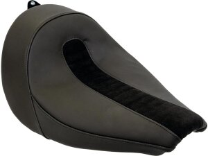 Genuine Leather Solo Seat With Thunderbike Steel Fender 260/18" and Aluminium Tank Black