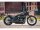 Vinyl Leather Solo Seat Plain, For Thunderbike Steel Fender 200/18" and OE Tank (Narrow Frame Models) Black