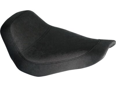 Vinyl Leather Solo Seat Plain, For Thunderbike Steel Fender 260/18" and OE Tank Black