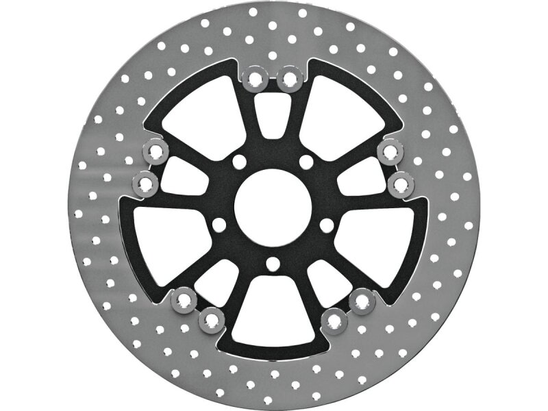 Round 300 mm Floated Brake Disc Vegas Polished Front Rear