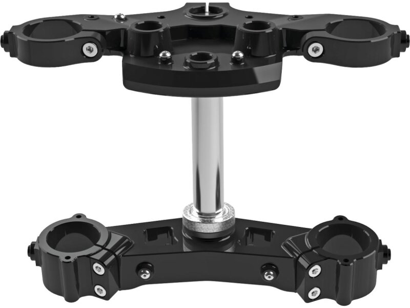 Shark 4° Triple Tree for Helix Touring Models For OE Inverted Fork Black Anodized