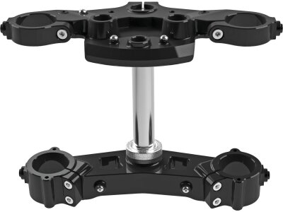 Shark 4° Triple Tree for Helix Touring Models For OE Inverted Fork Black Anodized