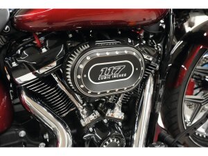 Drilled 117 Oval Airbox Air Cleaner Cover Bi-Color Anodized