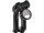 Club Style Pullback Riser Kit for Bottom Mount Round Speedometer 11,5" Height, 1 1/4" Clamp Diameter Black Anodized