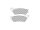 Road Sintered Brake Pads Sinter Rear
