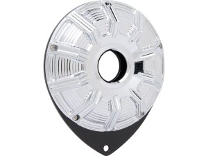10-Gauge Key Switch Cover Chrome