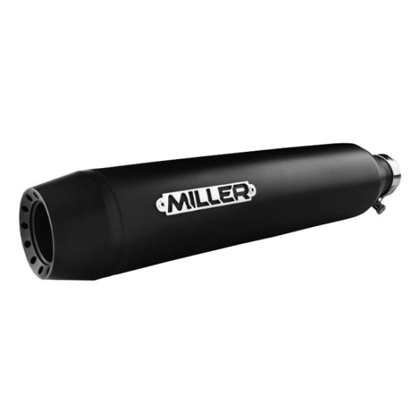 ** Miller, Liberty Slip-On black, End cap Tapered black