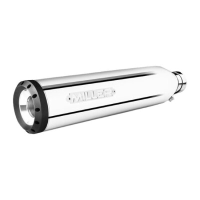 ** Miller, Liberty Slip-On polished, End cap Standard polished